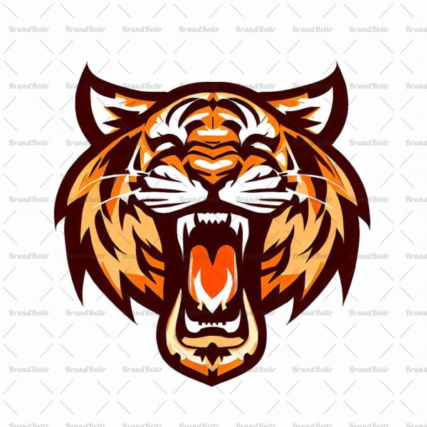 Brüllender Tiger